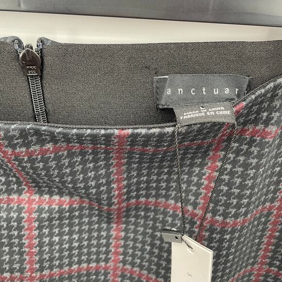 NWT Evereve Sanctuary Easy Mod Skirt in Houdstooth // L - Picture 4 of 10